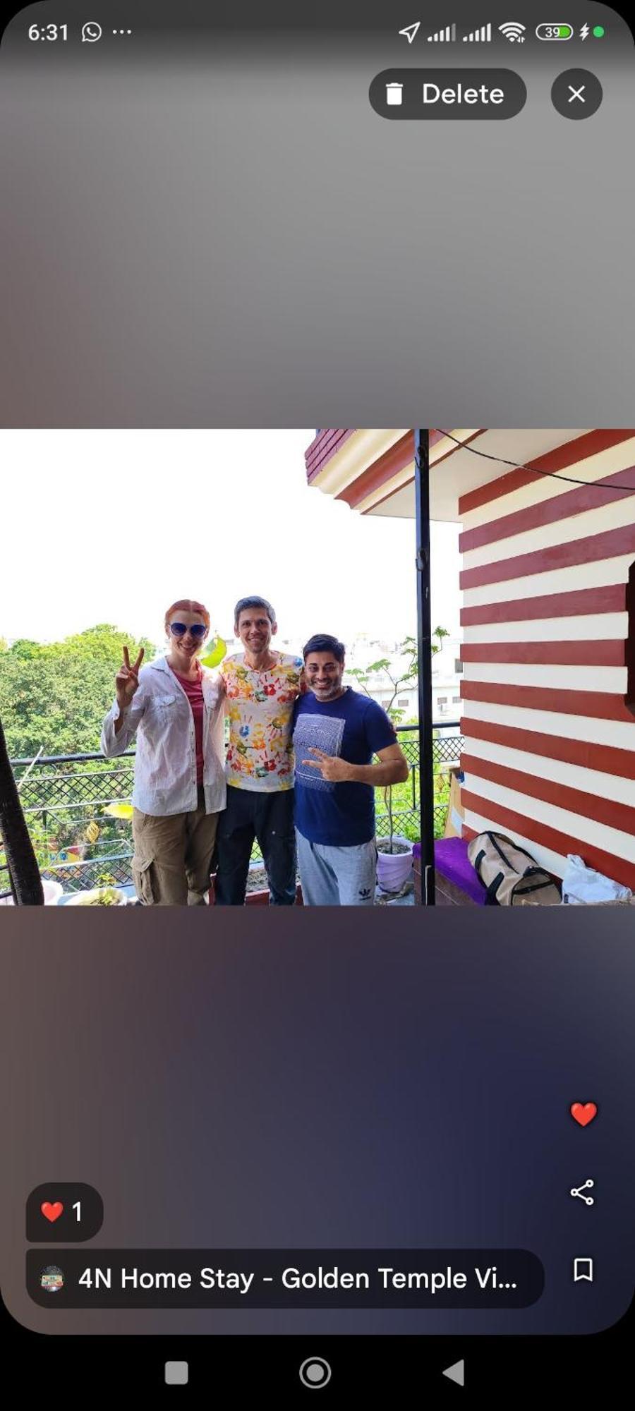 4N Homestay- Golden Temple View อัมริตสา ภายนอก รูปภาพ